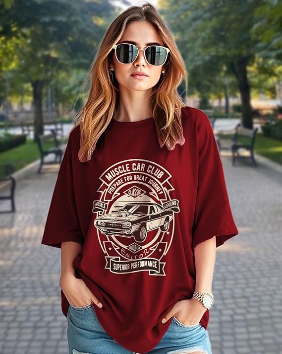 Oversized T-Shirts Women's || Printed T-Shirts for Women | Stylish & Comfortable Picks - Image 5
