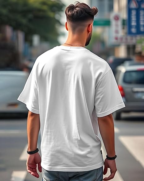 Premium Quality Men's Oversized Half Sleeve Printed T-Shirt for Men - Image 17