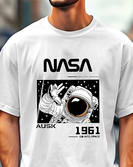 Premium Quality Men's Oversized Half Sleeve Printed T-Shirt for Men - Image 15