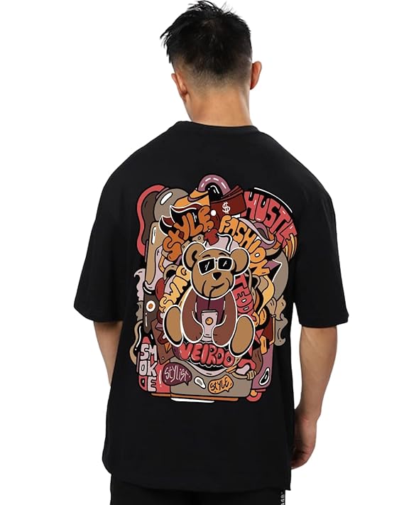 Men’s Cotton | Men’s Cotton oversized graphic t-shirts